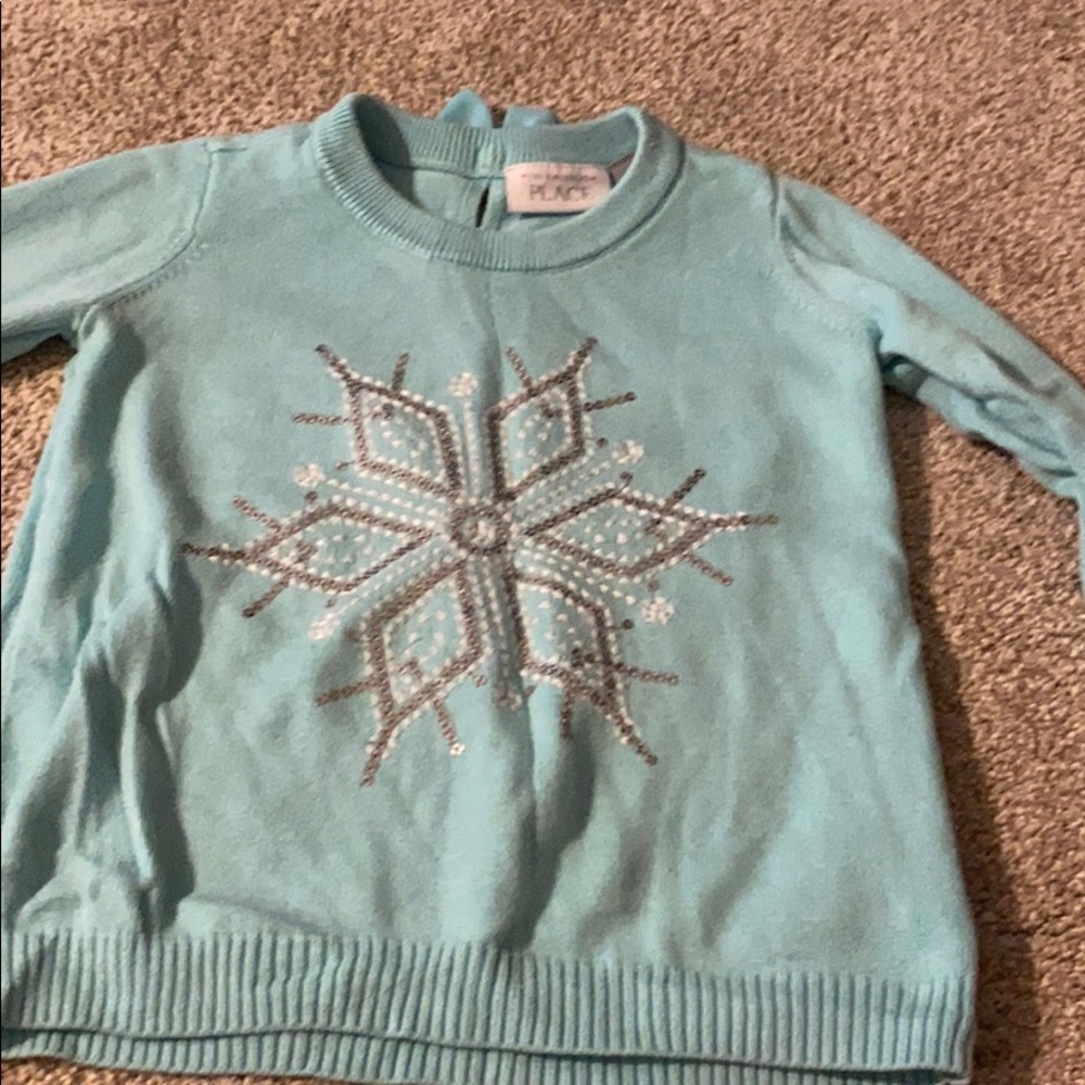 Blue sweater